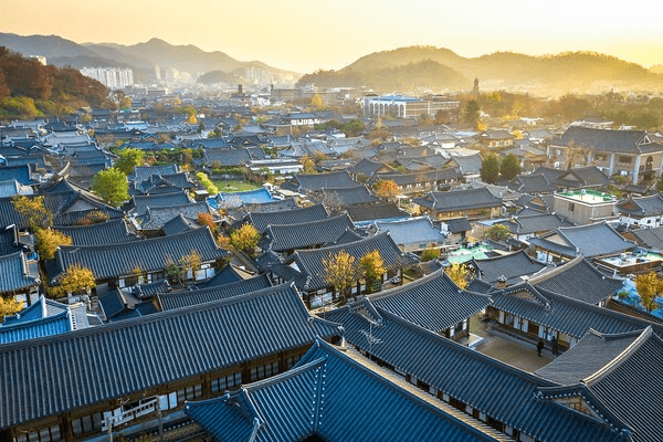 전주 한옥마을 전경